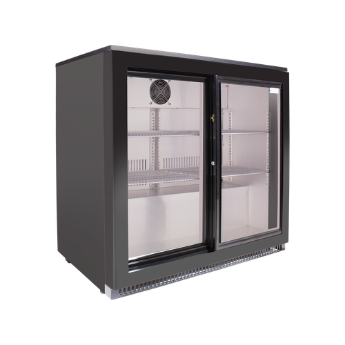 SnoMaster 190L Under Counter Beverage Cooler Sliding Door (Photo: 2)